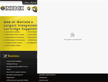 Tablet Screenshot of inkboxonline.co.uk